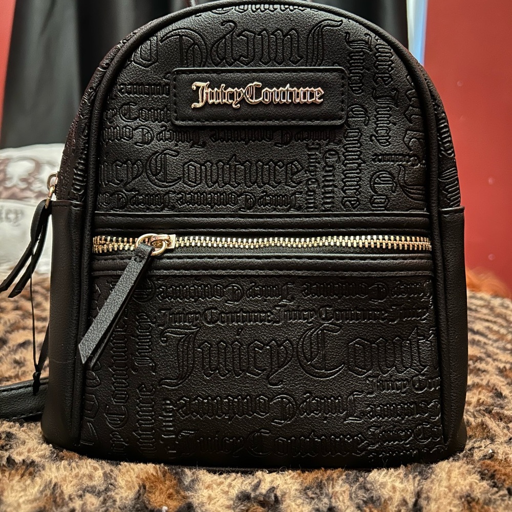 Juicy Couture Black Mini Backpack